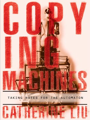 cover image of Copying Machines